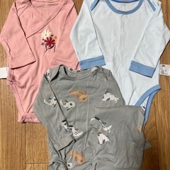 UNIQLO、H&Mボディースーツセット