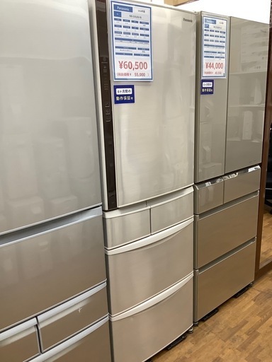 90分の無料軽トラック貸出サービス！【Panasonic】5ドア冷蔵庫（NR-E414V-N）のご紹介です!