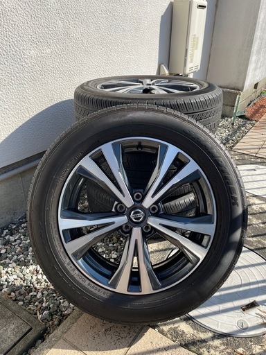 エクストレイル　T32 18インチ　純正ホイール　タイヤ　4本セット