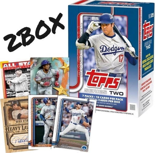 2025 TOPPSトップス シリーズ２ ベースボール バリューボックス