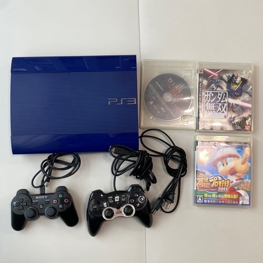 〈動作確認済〉PlayStation3 
CECH-4000B コントローラー２個 ソフト３本 セット