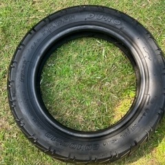 取引中【パンクヒビ割れなし】ホンダ トゥデイ af61 タイヤ DURO 80/100-10 46J の画像