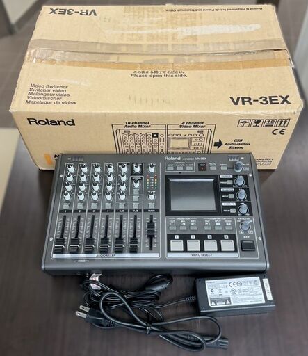 Roland ローランド VR-3EX オーディオビデオミキサー AV ミキサー 通電確認済