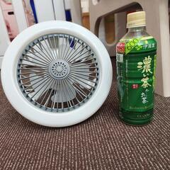 LED シーリングライト ファン付き リモコン付きの画像