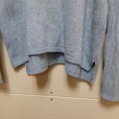 コムサイズムニットパーカー　JTY2320の画像