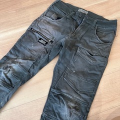 【WAGENYA】コーデュラ 作業服 セットアップ カーキ色の画像