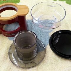オーシャンリッチ 自動ドリップ・コーヒーメーカー レッド UQ-CR8200 西岡店の画像