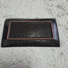 (USED)黒いお皿の画像
