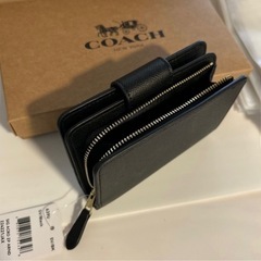 コーチ　アウトレット商品　二つ折り財布　新品の画像