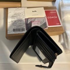 コーチ　アウトレット商品　二つ折り財布　新品の画像