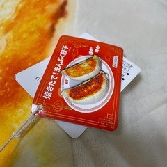 【話し中】餃子のクッションの画像