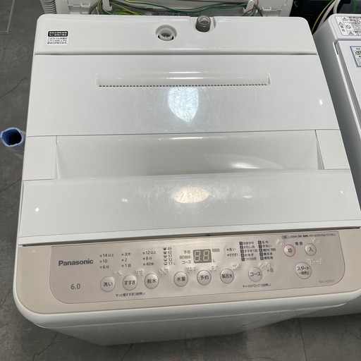 【ジモティー割】Panasonic 2022年製 6.0kg 洗濯機（ID1037）