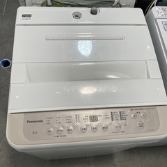 【ジモティー割】Panasonic 2022年製 6.0kg 洗...
