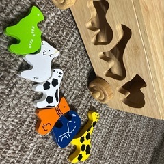 おもちゃ　アニマルビーズバスの画像