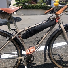 マディフォックス　　　クロスバイク自家塗装