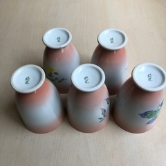 有田焼　珠光窯　湯呑み5個セットの画像