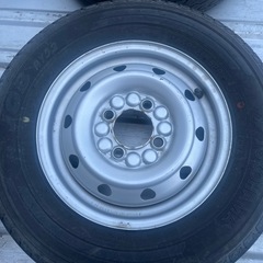 取引中　　 軽バン　軽トラ用　夏タイヤ　ホイール4本セットの画像