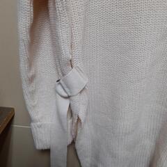 コムサイズムベルト付き長いセーターJTY2324の画像