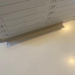 ホワイトボード　日付け入り
の画像