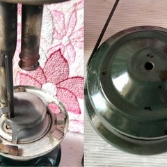 Te089●札幌市内 無料配達●コールマン シングルマントルランタン 286 グリーン 92年製 収納ケース付き●USEDの画像