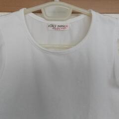 AIRLY momo(エアリーモモ)フリル袖ノースリーブカットソー130cmの画像