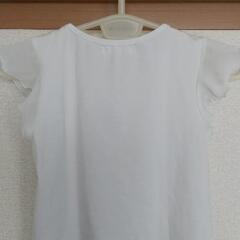 AIRLY momo(エアリーモモ)フリル袖ノースリーブカットソー130cmの画像