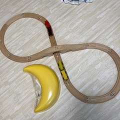木製レール　電車　　子ども部屋照明