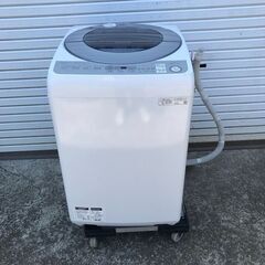 洗濯機 SHARP ES-GV8D-S 8kg 2019年 シャ...