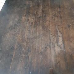 アンティーク　木製文机テーブルの画像