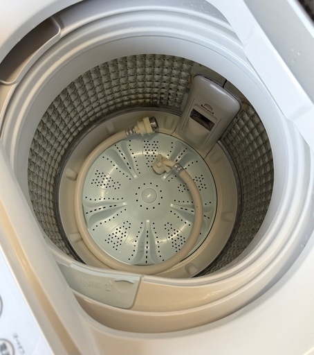 札幌市内配送可 20年製 AQUA アクア ビッグカメラ限定モデル 5kg 全自動洗濯機 AQW-S50HBK-FS フロストシルバー