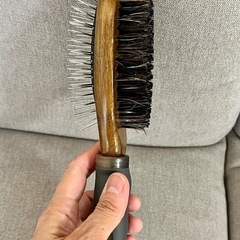 【新品/美品】5千円相当❣️ケイプロ犬用スリッカー、両面ブラシ、目ヤニ取りの画像