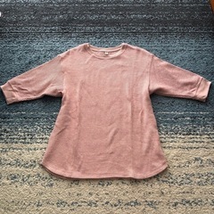 ☆中古美品☆ユニクロ　半袖ニット(150)