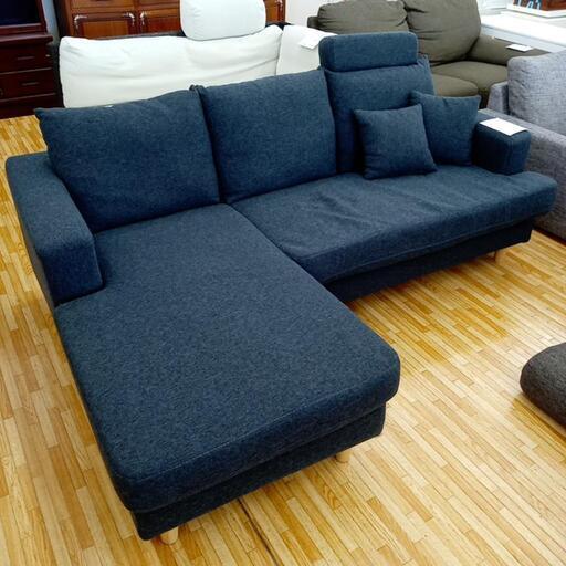 ☆ジモティ割あり☆ ソファ 3人掛け グレー H84×D100×W183