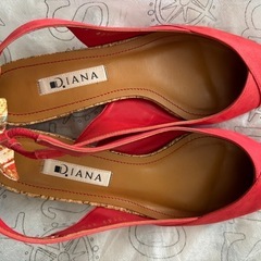 ☆中古美品☆ダイアナ　サンダルパンプス(23.5)の画像
