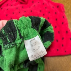 70cmスイカ服の画像