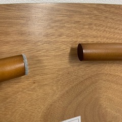 店舗・出張買取実施中★ローテーブル　折りたたみテーブル　木製　オーバル型の画像