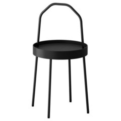 IKEA⭐️ サイドテーブル・黒・美品