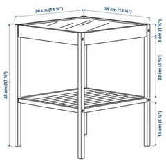 IKEA⭐️サイドテーブル⭐️の画像