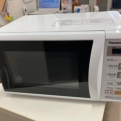 I2506-486 Panasonic 電子レンジ NE-E22A1-W 2017年製 通電確認済み 中古の画像