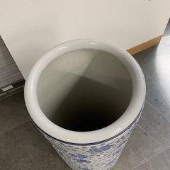 店舗、出張買取実施中★傘立て　花柄　陶器の画像