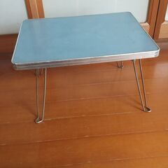 お茶卓と小型座卓のセット　さしあげますの画像