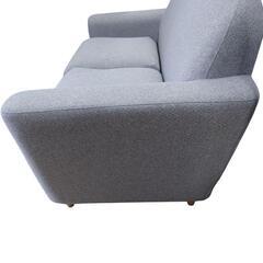 【売り切れ】フランフラン　2人がけソファ　グレー　の画像