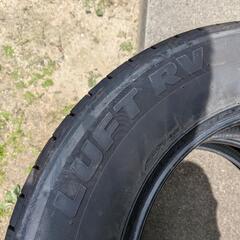 バリ山　タイヤ　215/65R15 ２本　ブリヂストン　ルフトRVの画像