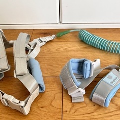 迷子・飛び出し防止ハーネス手繋ぎ
セット ロック付き 
