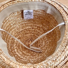 麦わら帽子　52cm ゴムつきの画像