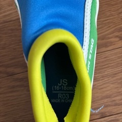 水着100サイズ2枚、ウォーターシューズJS（16〜18）の画像