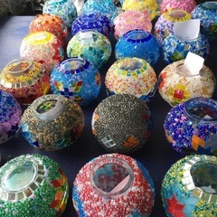 世界に１つだけ、トルコランプ作り体験教室の画像