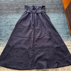 ☆美品☆ノンブランド　スカート(濃紺)の画像