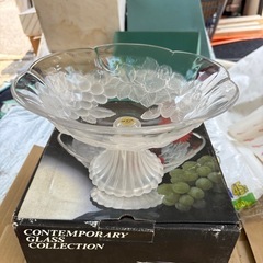 日本製 SOGAガラス高皿の画像