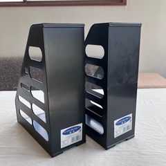5つで50円　ファイルスタンド　ファイルボックス　の画像